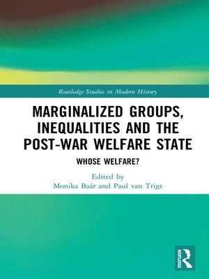 cover image of Marginalized Groups, Inequalities and the Post-War Welfare State